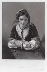 Maria, een personage in Twelfth Night (gravure) door Augustus (after) Egg