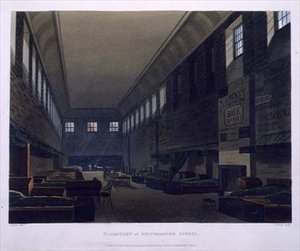 Slaapzaal van Westminster School, uit 