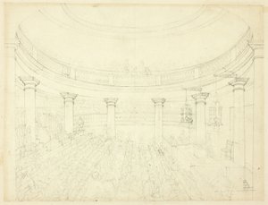 Studie voor Surrey Institution, uit Microcosm of London