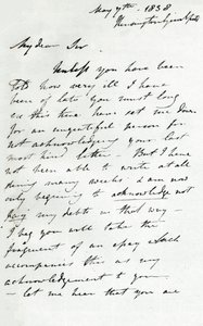 Een brief van Augustus Wall Callcott, 7 mei 1838, 1904