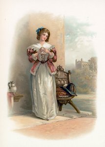 Anne Page uit de Vrolijke Vrouwtjes van Windsor door Augustus Wall Callcott