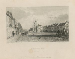 Algemeen uitzicht op Stratford in Bow door Augustus Wall Callcott