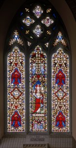 Christus met serafijnen door Augustus Welby Northmore Pugin