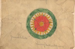 Ontwerp voor een Krans van Eik en Eikel, mogelijk gerelateerd aan Ontwerpen voor de Voorzitterstoel door Augustus Welby Northmore Pugin