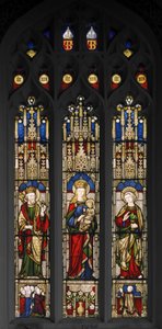 Edward de Belijder, Maagd & Kind, en St. Johannes de Evangelist door Augustus Welby Northmore Pugin