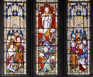 Gebeurtenissen in het Leven van Christus (detail) door Augustus Welby Northmore Pugin