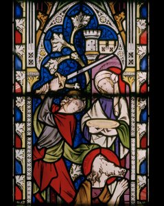 Leven van St. Johannes de Doper (detail) door Augustus Welby Northmore Pugin