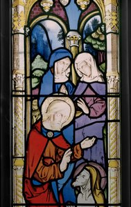 Opwekking van Lazarus (detail)
