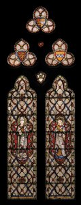 St. Johannes van Beverley & St. Elizabeth van Hongarije door Augustus Welby Northmore Pugin