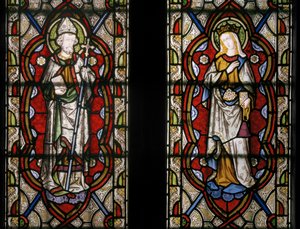 St. Johannes van Beverley & St. Elizabeth van Hongarije (detail)