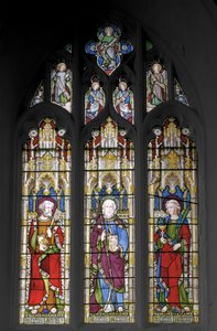 St. Petrus, St. Jacobus de Meerdere en St. Johannes de Evangelist door Augustus Welby Northmore Pugin