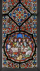 Het Lijden van Christus, Oostraam (detail) door Augustus Welby Northmore Pugin