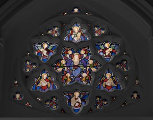 Tracering raam door Augustus Welby Northmore Pugin