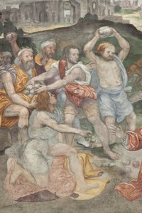 Het martelaarschap van Sint-Stefanus, detail, linker kapel