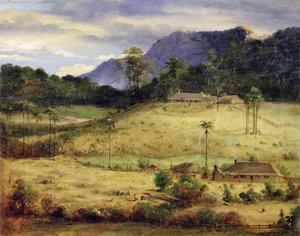 Boerderijen, ca. 1850 door Australasian School