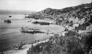 Uitzicht op Anzac Cove, Gallipoli, 1915 door Australian Photographer