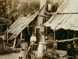 Australische goudzoeker, ca. 1880s