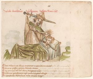 Judith Doodt Holofernes door Austrian 15th Century