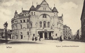 Keizerlijk Jubileum Burgerlijk Theater, Wenen door Austrian Photographer