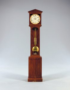 Een maandlopende bodenstanduhr met tijdsvergelijking en volledige kalender, 1806 door Austrian School