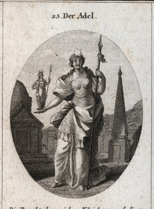 Allegorie van adel door Austrian School