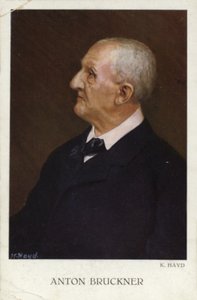 Anton Bruckner, Oostenrijkse componist (1824-1896) door Austrian School