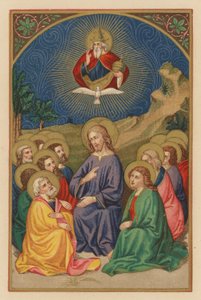 Christus tussen de discipelen door Austrian School