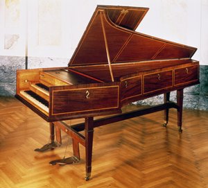 Klavecimbel behorend tot Franz Joseph Haydn (1732-1809) door Austrian School