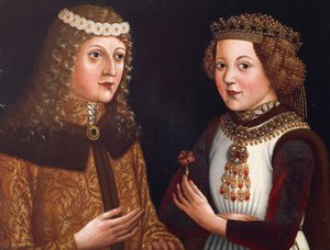 Ladislaus Posthumus Koning van Bohemen & Magdalena van Valois