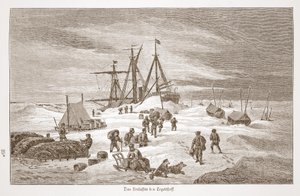 Het verlaten van de Tegetthoff, 1876