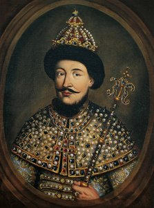 Portret van tsaar Alexis I Mikhailovitch van Rusland