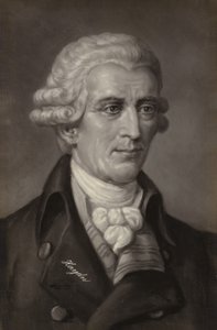 Portret van Joseph Haydn door Austrian School
