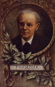 Portret van Peter Rosegger