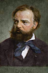 Ansichtkaart met Antonin Dvorak (1841-1904) voor 1914 door Austrian School