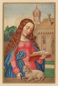 S Agnes door Austrian School