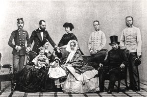De Oostenrijkse keizerlijke familie, 1860