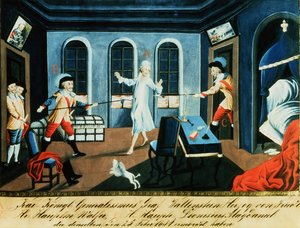 De moord op Albrecht von Wallenstein door Austrian School