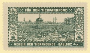 Zoo fonds, Gablonz, Bohemen