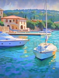 Turquoise Harbor-boten