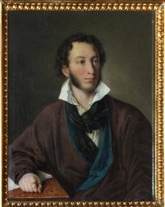 Portret van de schrijver Alexander Poesjkin (1799-1837) door Avdotya Petrovna Yelagina