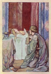 De vooravond van Sint Agnes door Averil Mary Burleigh