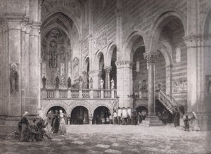 De kerk van San Zeno, Bibbys Annual, 1916-1917 door Axel Haig