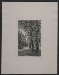 Deens:  Fra slotsparken