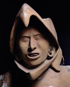 Adelaarskrijger uit het Huis van de Adelaars, gedateerd rond 1469 (terracotta)