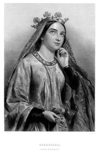 Berengaria van Navarra, koningin-gemalin van koning Richard I