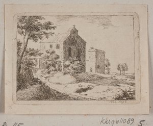 Kloostergebouw door B. Flügge