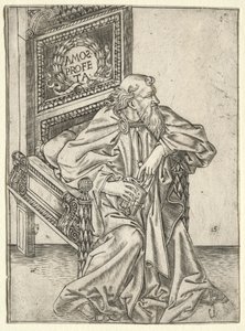 De Profeten: Amos, ca. 1470-1475 door Baccio Baldini