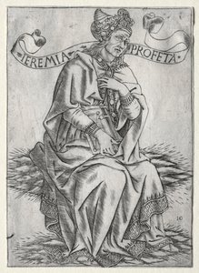 De Profeten: Jeremia, ca. 1470-75 door Baccio Baldini