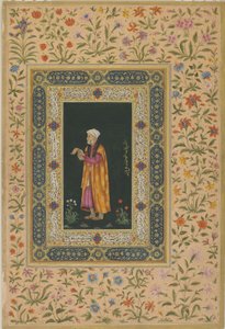 Portret van Itimad Al-dawla