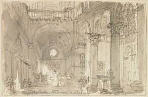 Uitzicht op de Kapel van de Madonna de